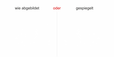 Selbstklebende Wandfolie mit Fischschwarm
