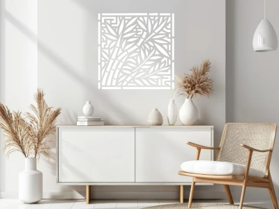 Wandtattoo Geometrisches Bambus Design - Ansicht Farbauswahl