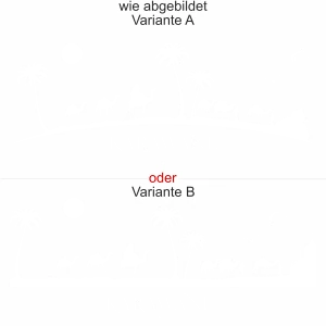 Wandaufkleber mit Kamelen in Arabien - Ansicht Ausrichtung und Farbauswahl