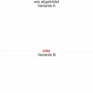 Aufkleber für die Wand mit australischer Landschaft - Ansicht Variante und Farbauswahl