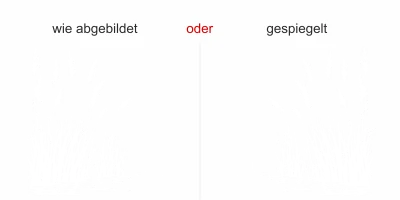 Wandtattoo Luftige Gräser am Ufer - Ausrichtung und Farbauswahl Wandtattoo Luftige Gräser am Ufer - Ausrichtung und Farbauswahl