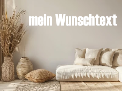 Wandtattoo mit eigenem Text | 28