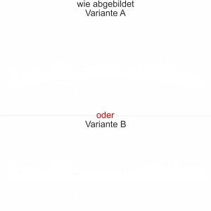Die Skyline von Bremen als Aufkleber für die Wand - Ansicht Ausrichtung mit Farbauswahl und Variante