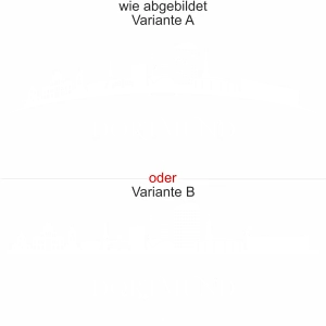 Die Skyline von Dortmund als Wandtattoo - Ansicht Ausrichtung mit Farbauswahl und Variante