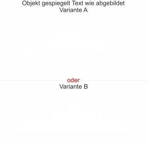 Die Frankfurter Skyline als Wandaufkleber - Ansicht Ausrichtung mit Farbauswahl und Variante