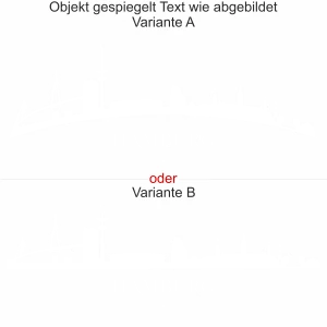 Skyline von Hamburg als Aufkleber für Wand - Ansicht Ausrichtung mit Farbauswahl und Variante