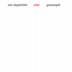 Wandaufkleber mit Fußball im Tor