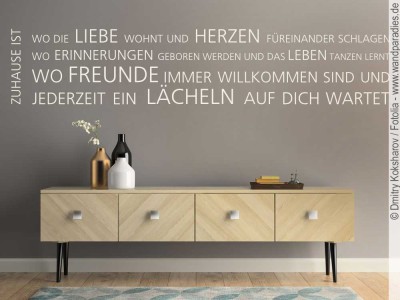 Wandtattoo Wenn Du dieses Haus betrittst